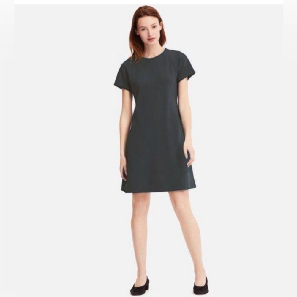 Uniqlo Black Short Sleeve Dress